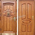 Элитная дверь с отделкой массивом дерева MA19